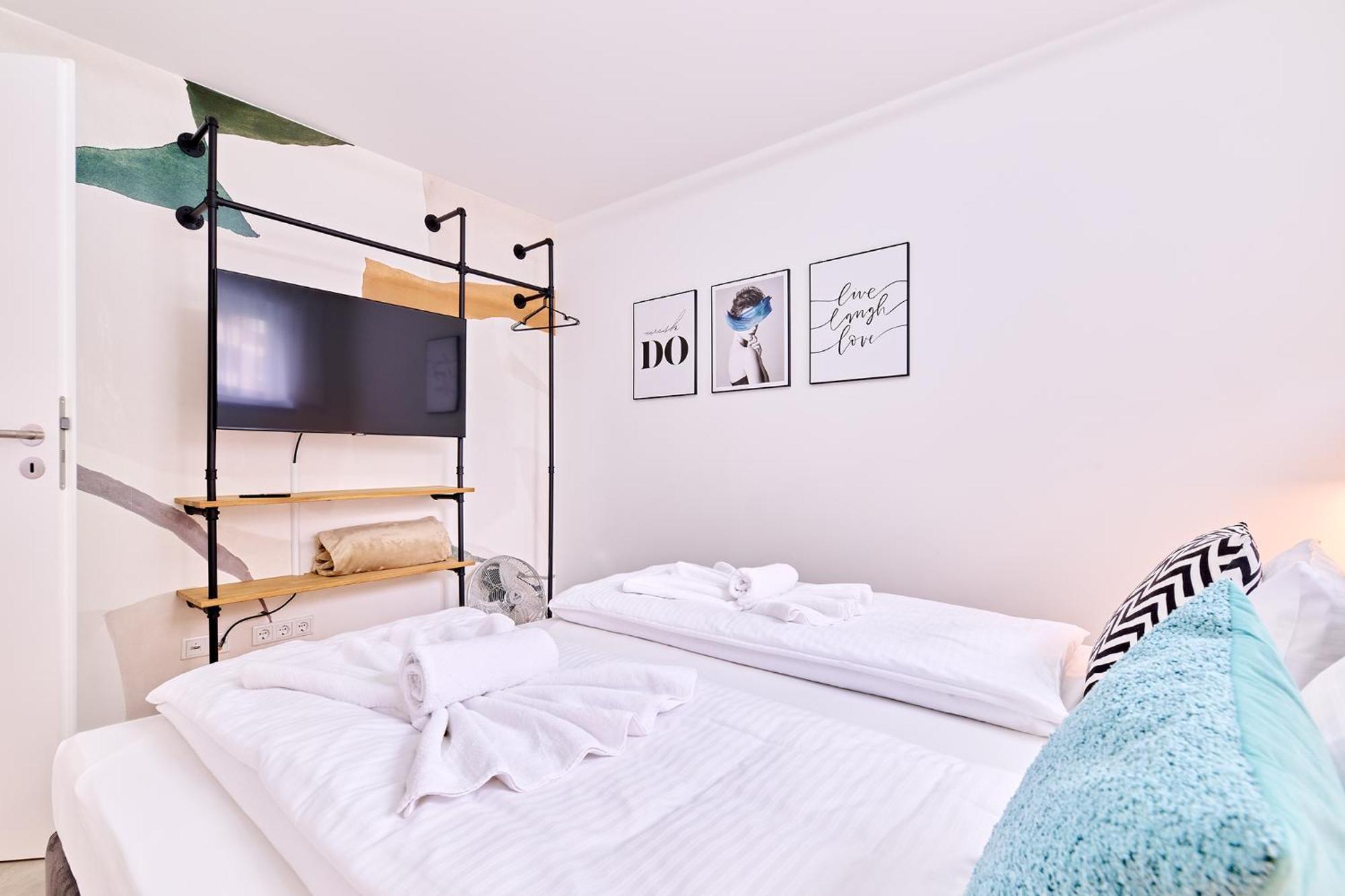 Xzllenz - 4 Schlafzimmer, Zentral, Parken, U-Bahn, 2 Baeder, 4 Smart-Tv, Optional Einzelbett Norymberga Zewnętrze zdjęcie